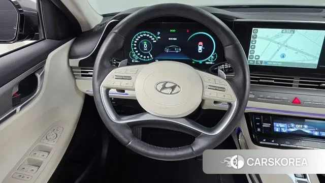 Hyundai The New Grandeur IG Hybrid 2021 Серый из Кореи, фото 4
