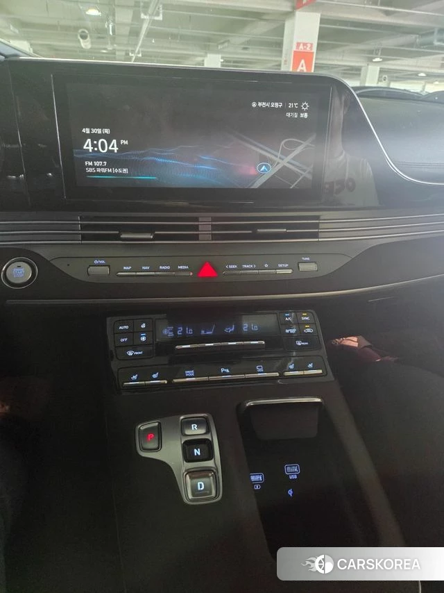 Hyundai The New Grandeur IG Hybrid 2021 Серый из Кореи, фото 4