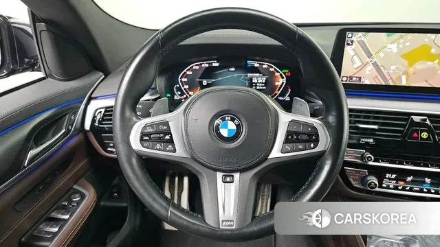 BMW 6 Series GT (G32) 2023 Синий из Кореи, фото 4