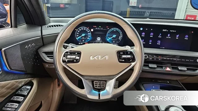 Kia K8 Hybrid 2023 Синий из Кореи, фото 4
