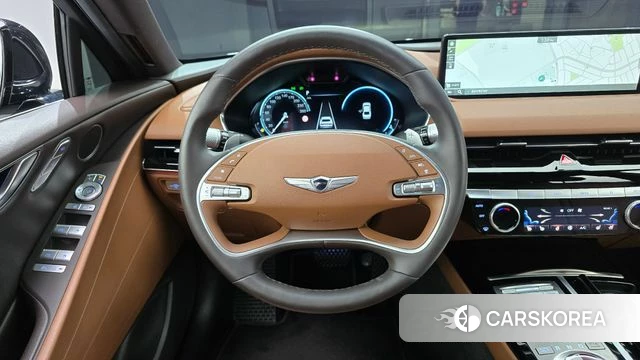 Genesis G80 (RG3) 2022 Черный из Кореи, фото 4