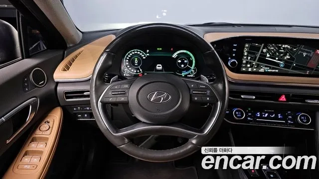 Hyundai Sonata Hybrid (DN8) 2019 Черный из Кореи, фото 4