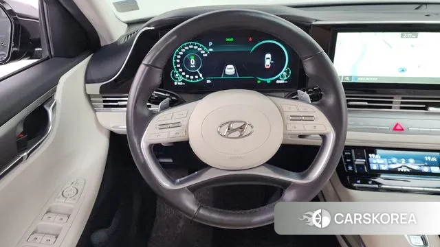 Hyundai The New Grandeur IG Hybrid 2021 Черный из Кореи, фото 4