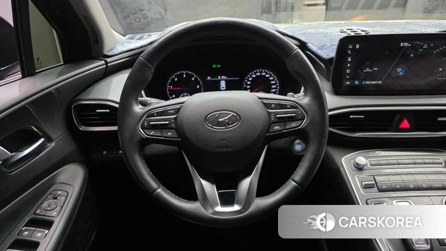 Hyundai The New Santa Fe 2021 Черный из Кореи, фото 4