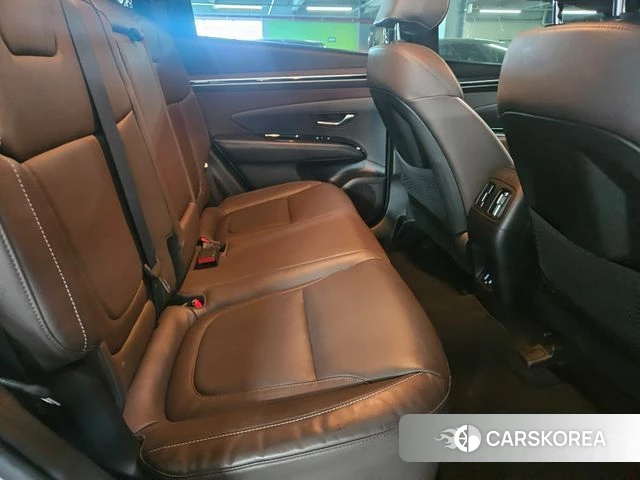 Hyundai Tucson Hybrid (NX4) 2021 Серебристо-серый из Кореи, фото 4