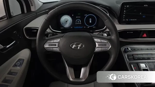 Hyundai The New Santa Fe 2023 Белый из Кореи, фото 4