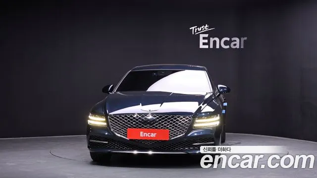 Genesis G80 (RG3) 2021 Синий из Кореи, фото 4