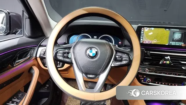 BMW 5 Series (G30) 2018 Серый из Кореи, фото 4