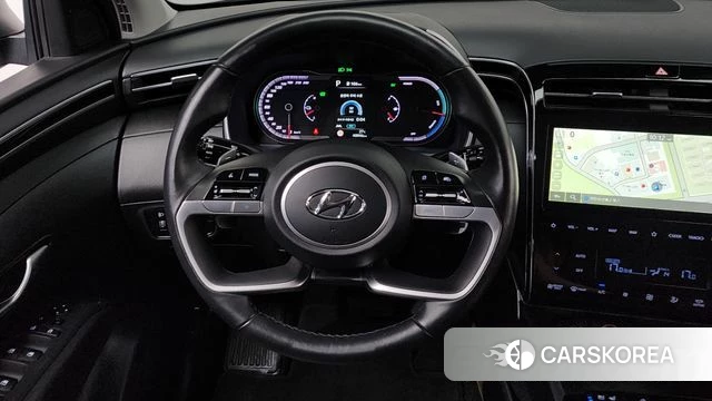 Hyundai Tucson Hybrid (NX4) 2023 Серебристо-серый из Кореи, фото 4