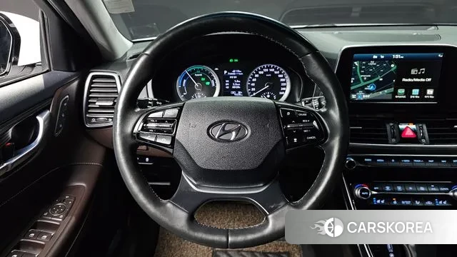 Hyundai Grandeur IG Hybrid 2018 Белый из Кореи, фото 4