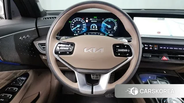 Kia K8 Hybrid 2022 Белый из Кореи, фото 4