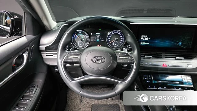Hyundai The New Grandeur IG Hybrid 2021 Черный из Кореи, фото 4