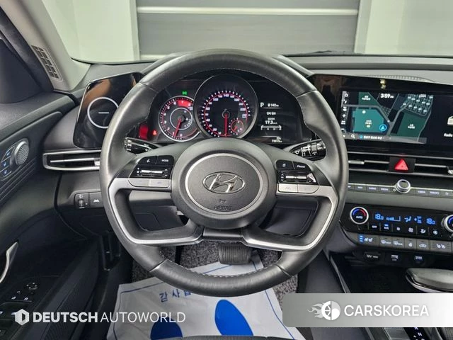Hyundai Avante (CN7) 2022 Белый из Кореи, фото 4