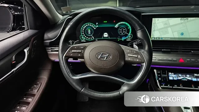Hyundai The New Grandeur IG Hybrid 2020 Серый из Кореи, фото 4
