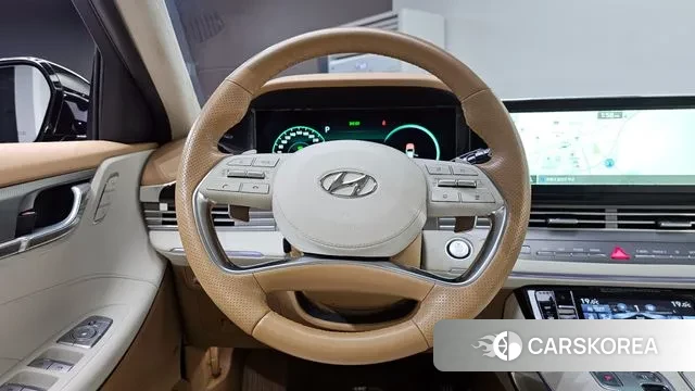 Hyundai The New Grandeur IG Hybrid 2019 Черный из Кореи, фото 4