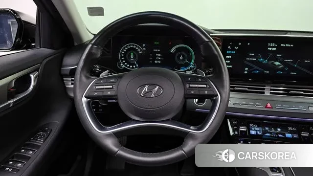 Hyundai The New Grandeur IG Hybrid 2020 Черный из Кореи, фото 4
