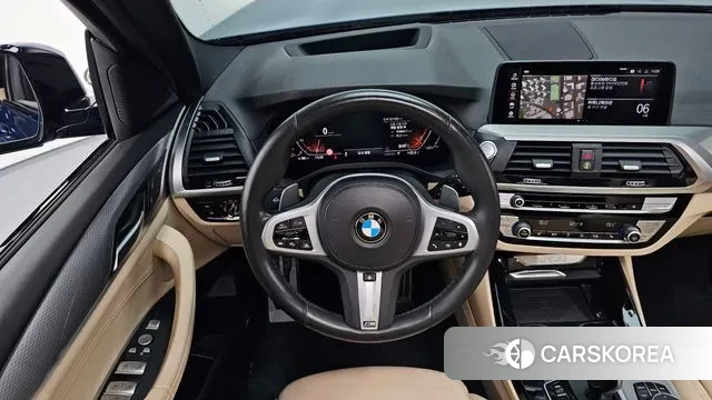 BMW X3 (G01) 2020 Синий из Кореи, фото 4