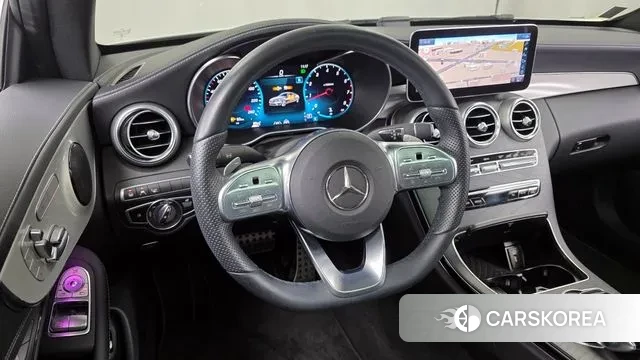 Mercedes-Benz C-Class W205 2022 Белый из Кореи, фото 4