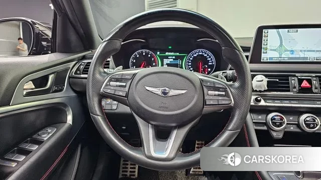 Genesis G70 2018 Черный из Кореи, фото 4