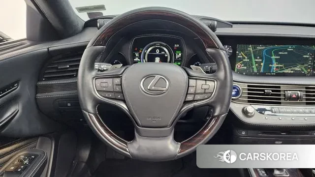 Lexus LS500h 5th generation 2018 Серый из Кореи, фото 4