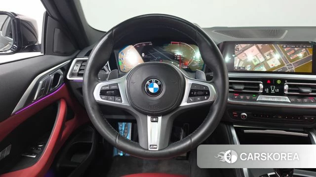 BMW 4 Series (G22) 2022 Черный из Кореи, фото 4
