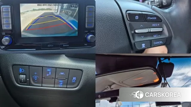 Hyundai Kona Electric 2019 Синий нефрит из Кореи, фото 4