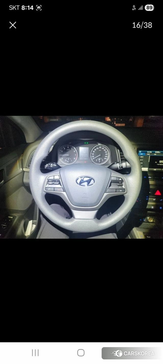 Hyundai Avante AD 2018 Серый из Кореи, фото 4