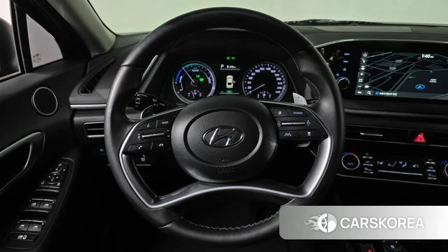 Hyundai Sonata Hybrid (DN8) 2022 Черный из Кореи, фото 4