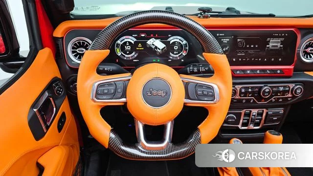 Jeep Wrangler (JL) 2023 Красный из Кореи, фото 4