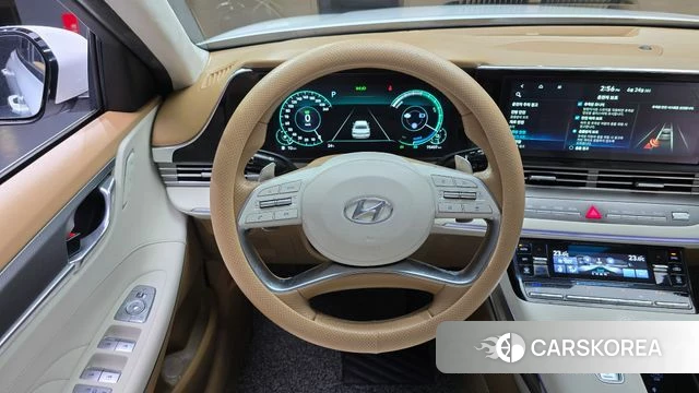 Hyundai The New Grandeur IG Hybrid 2020 Белый из Кореи, фото 4