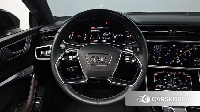 Audi A7 (4K) 2023 Серый из Кореи, фото 4