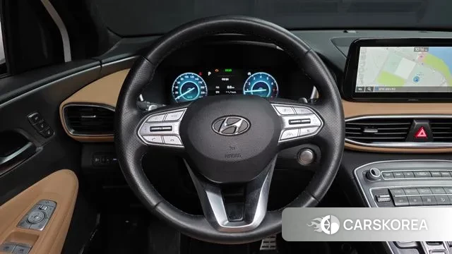 Hyundai The New Santa Fe 2022 Белый из Кореи, фото 4