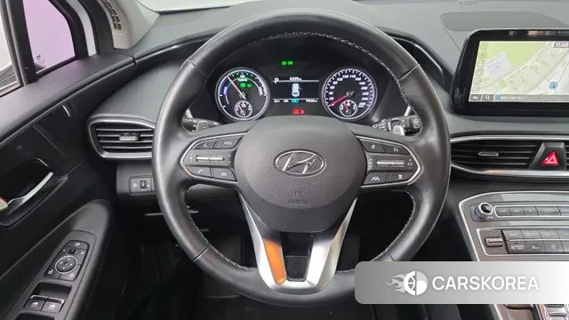 Hyundai The New Santa Fe 2021 Белый из Кореи, фото 4