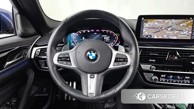 BMW 5 Series (G30) 2021 Синий из Кореи, фото 4