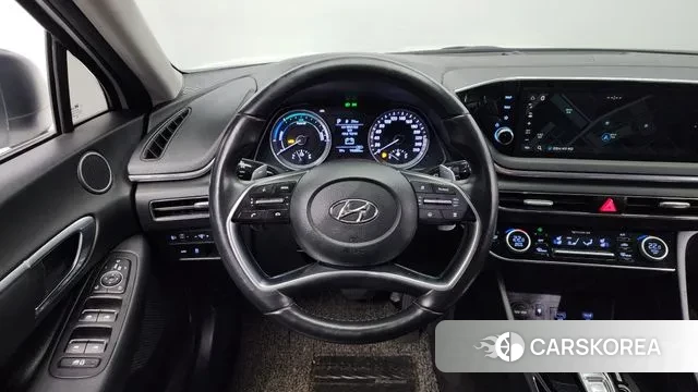 Hyundai Sonata Hybrid (DN8) 2019 Белый из Кореи, фото 4