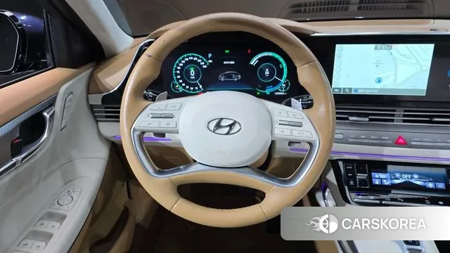 Hyundai The New Grandeur IG Hybrid 2020 Синий из Кореи, фото 4
