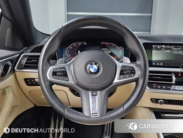 BMW 4 Series (G22) 2021 Синий из Кореи, фото 4