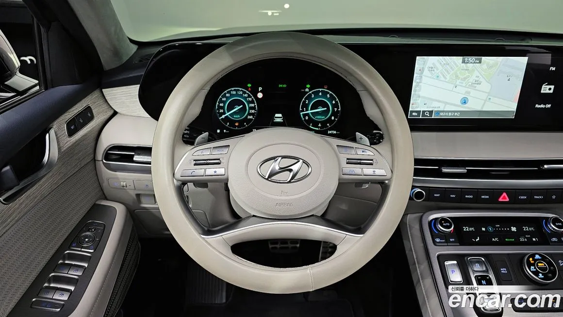 Hyundai The New Palisade 2023 Темно-зеленый из Кореи, фото 4