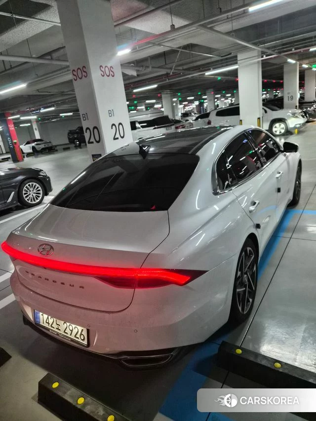 Hyundai The New Grandeur IG 2021 Белый из Кореи, фото 4
