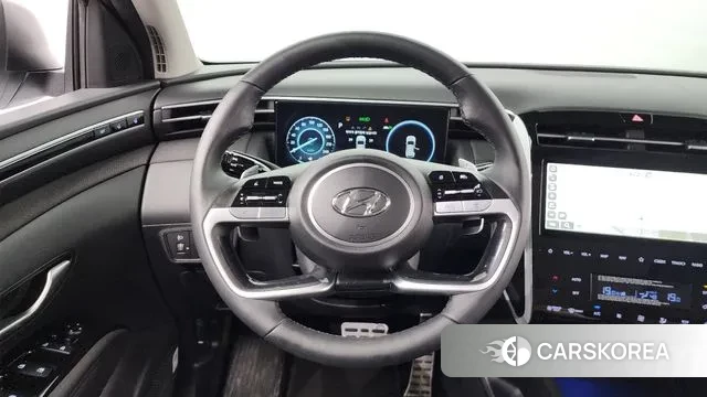 Hyundai Tucson Hybrid (NX4) 2023 Белый из Кореи, фото 4