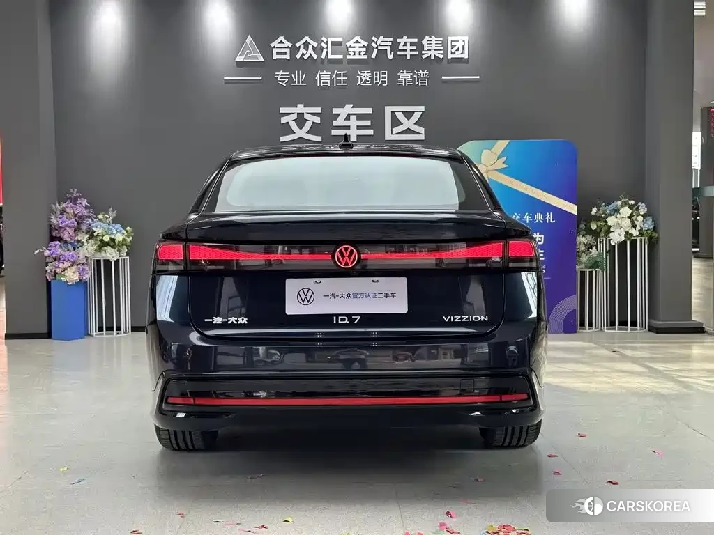 Volkswagen ID.7 VIZZION 2024 Синий из Китая, фото 4