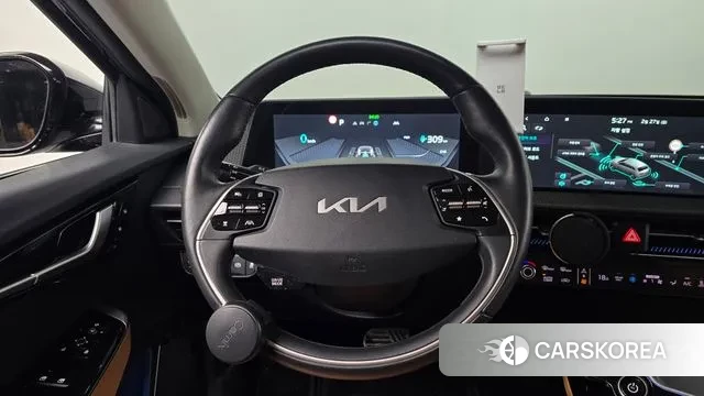 Kia EV6 2021 Черный из Кореи, фото 4