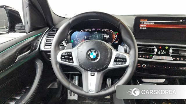 BMW X3 (G01) 2022 Черный из Кореи, фото 4