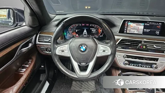 BMW 7 Series (G11) 2021 Черный из Кореи, фото 4