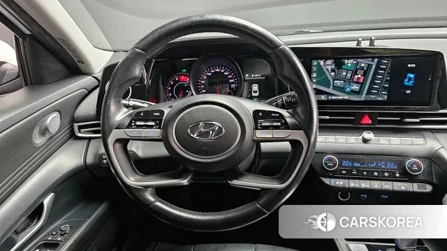 Hyundai Avante (CN7) 2022 Белый из Кореи, фото 4