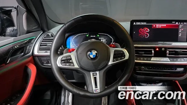 BMW X4M (G02) 2022 Черный из Кореи, фото 4