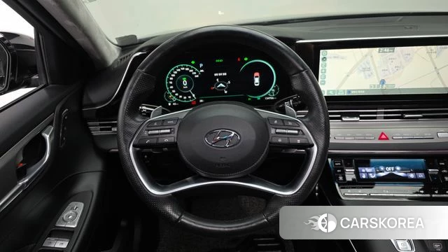 Hyundai The New Grandeur IG Hybrid 2020 Черный из Кореи, фото 4