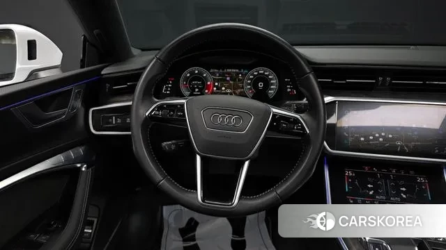 Audi A7 (4K) 2021 Белый из Кореи, фото 4