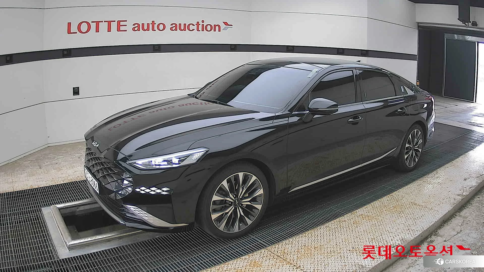 Kia K8 2022 Aurora Black Pearl из Кореи, фото 4