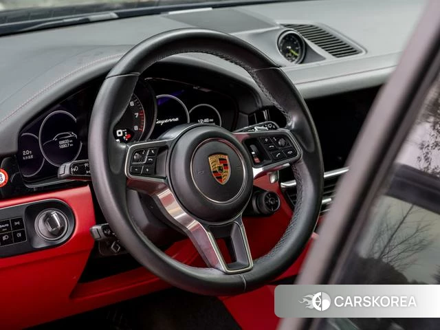 Porsche Cayenne E-Hybrid 2021 Синий из Китая, фото 4